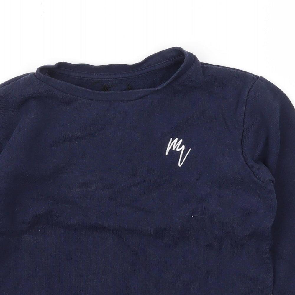 River Island Boys Blue   Pullover Sweatshirt Size 7-8 Years
