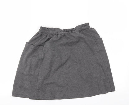 George Girls Grey   Flare Skirt Size 11-12 Years