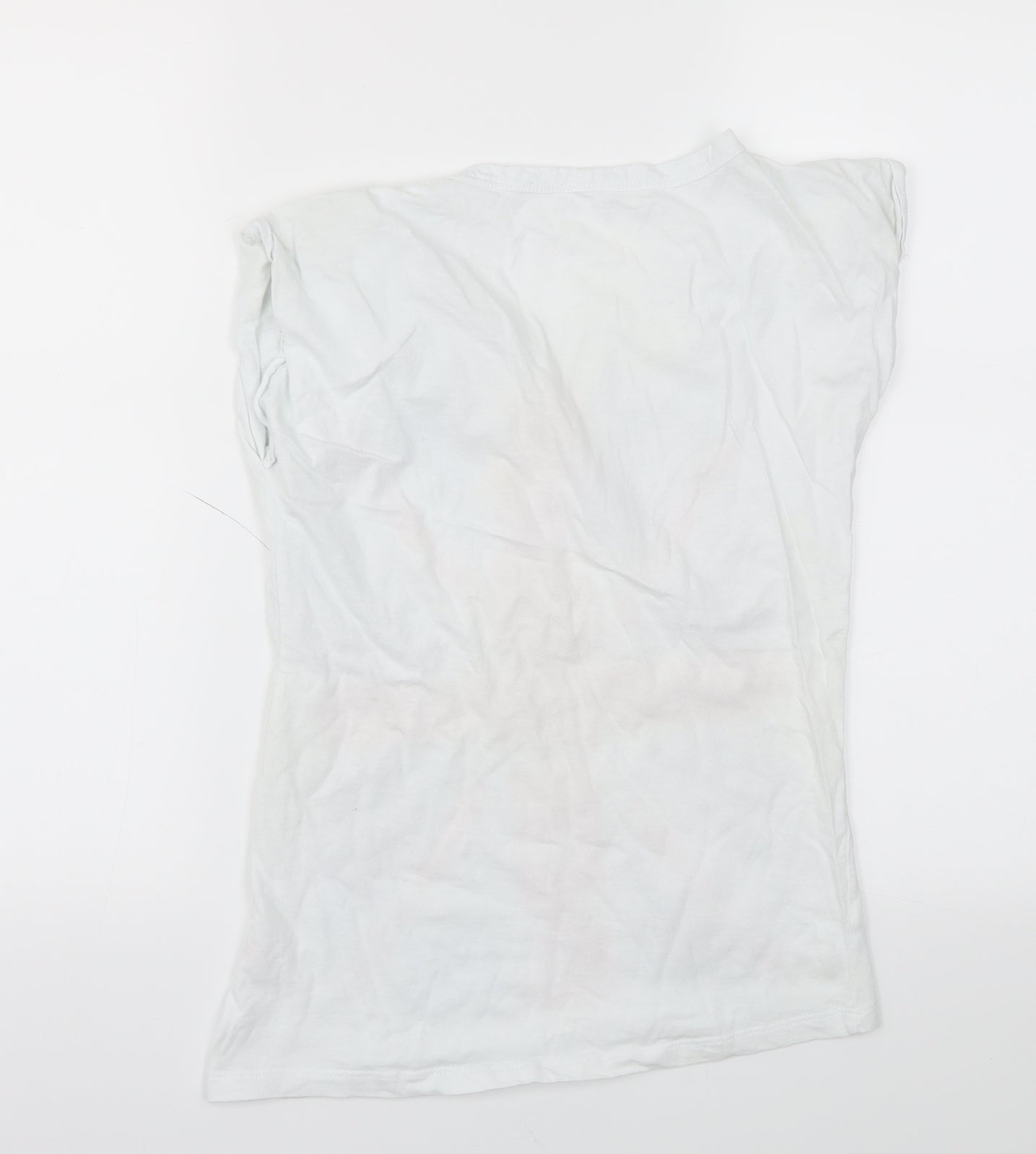 Primark Womens White   Basic Polo Size 8