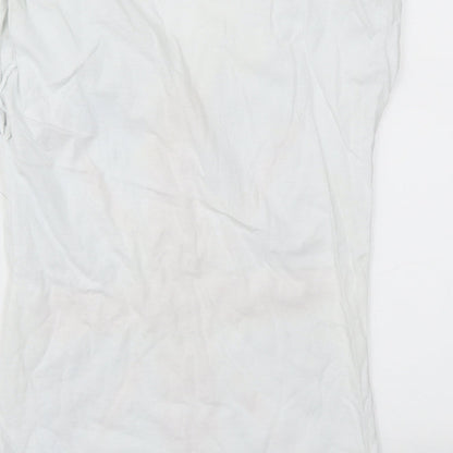 Primark Womens White   Basic Polo Size 8