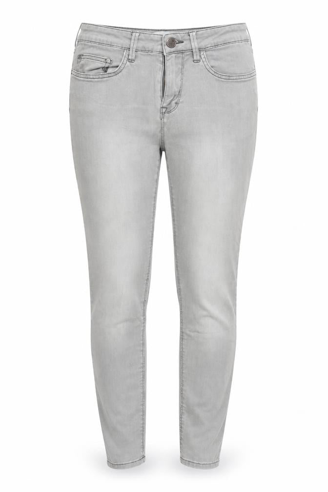 Womens UK Size 10 Waven Extra-Slim Fit Skinny Grey Jeans