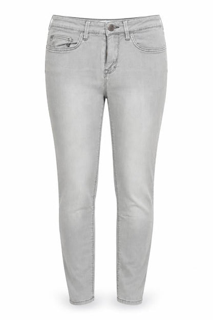 Womens UK Size 10 Waven Extra-Slim Fit Skinny Grey Jeans