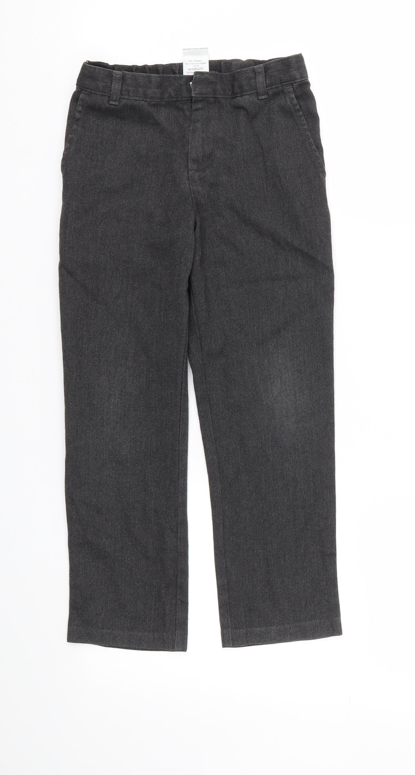 George Boys Grey   Jogger Trousers Size 6-7 Years
