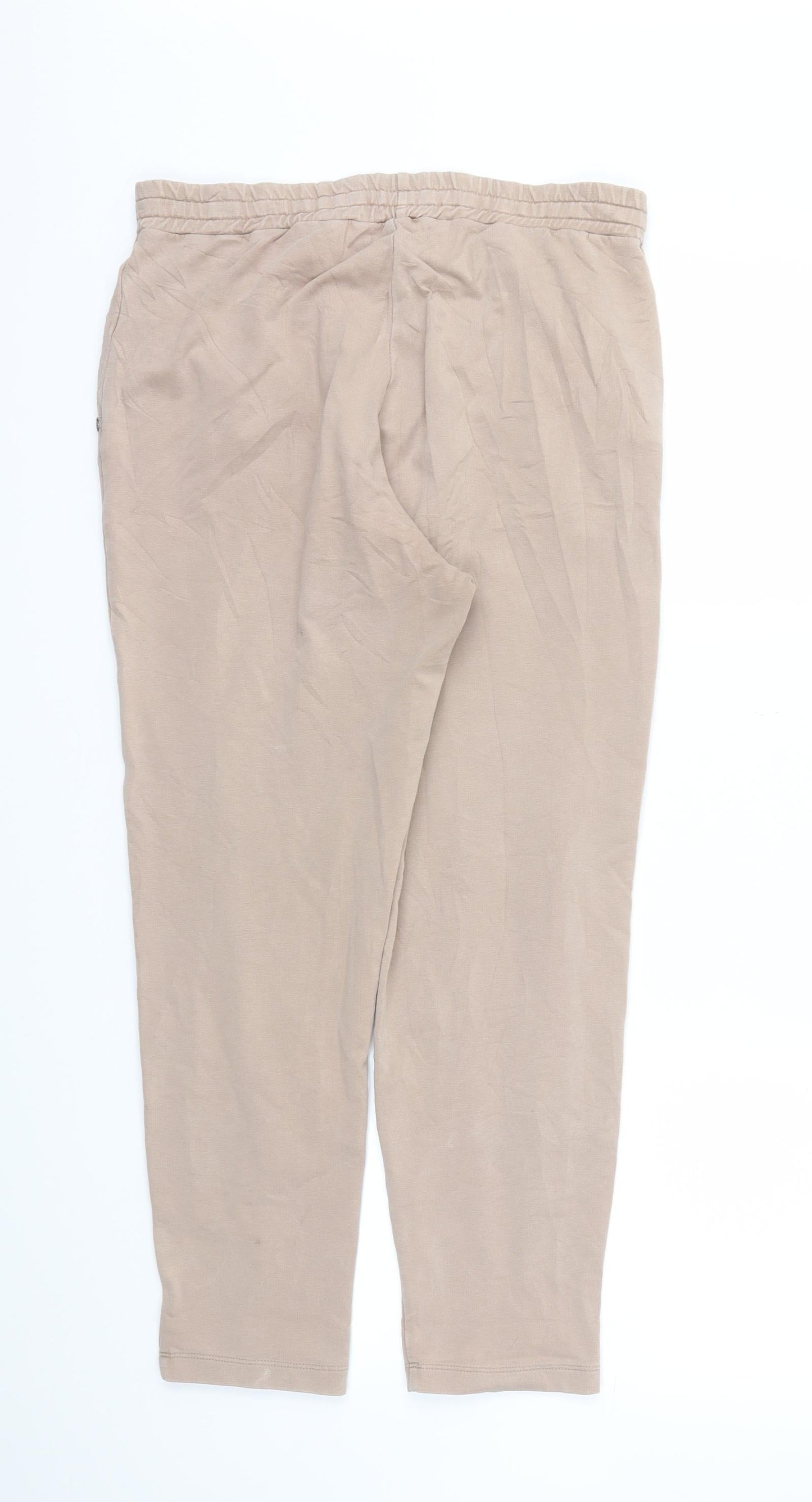 PALCO LITTLE  Womens Pink   Jogger Trousers Size S L25 in - Stretch waistband