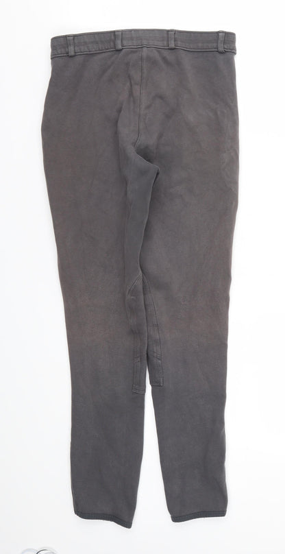 Womens UK Size 26 in Preworn Regular Fit  Grey Trousers