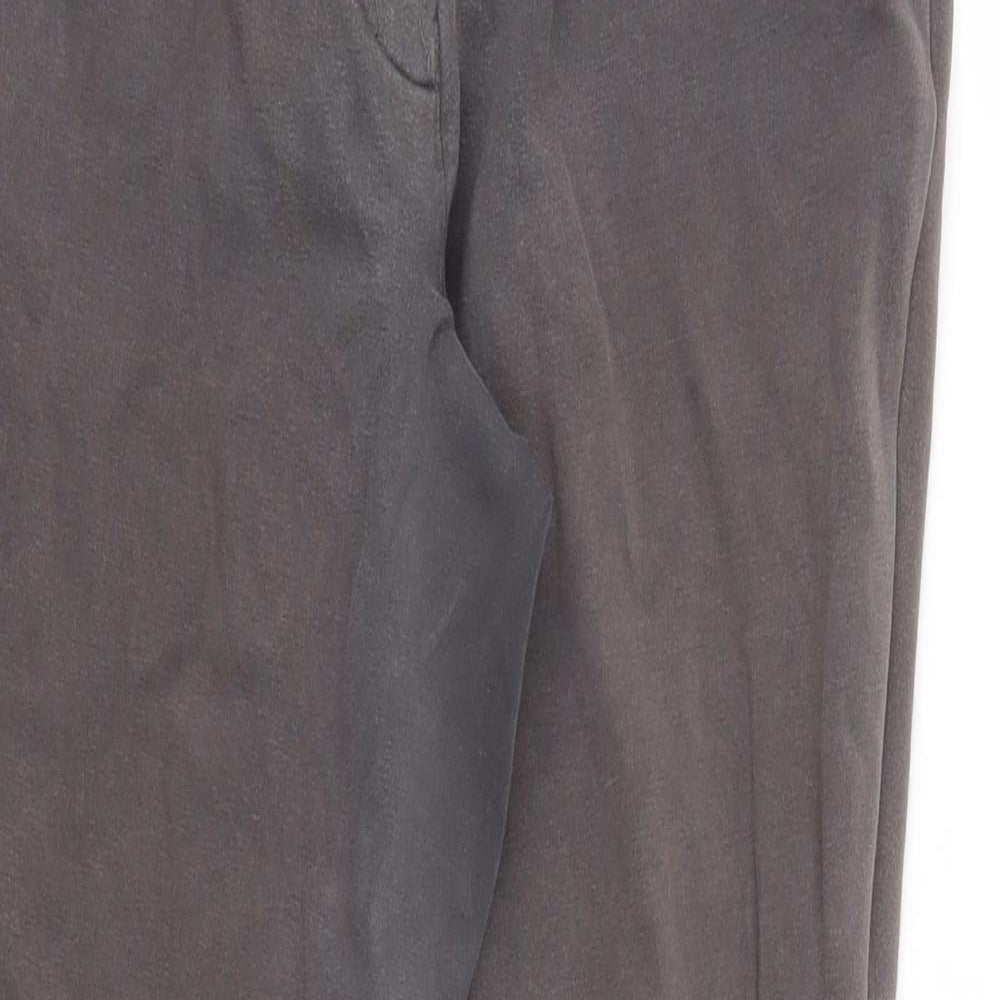 Womens UK Size 26 in Preworn Regular Fit  Grey Trousers