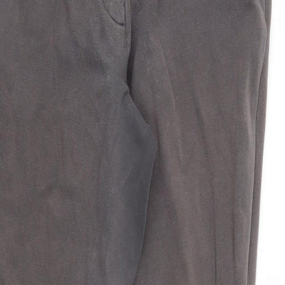 Womens UK Size 26 in Preworn Regular Fit  Grey Trousers