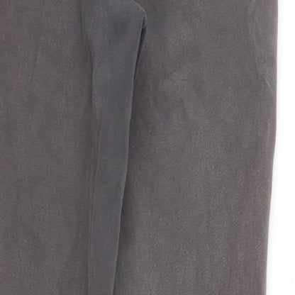 Womens UK Size 26 in Preworn Regular Fit  Grey Trousers