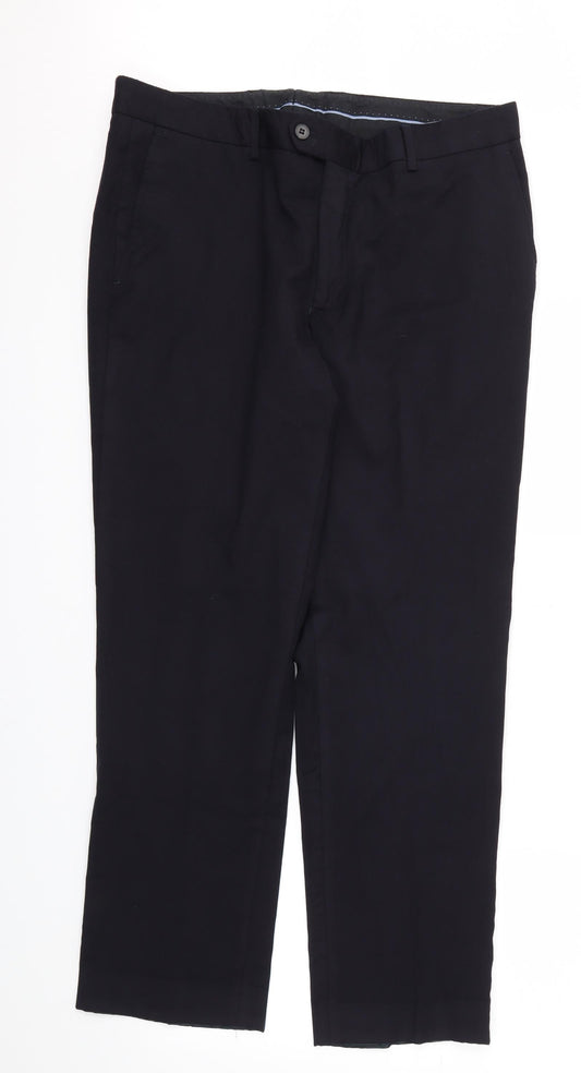 Preworn Mens Blue   Trousers  Size 34 L29 in