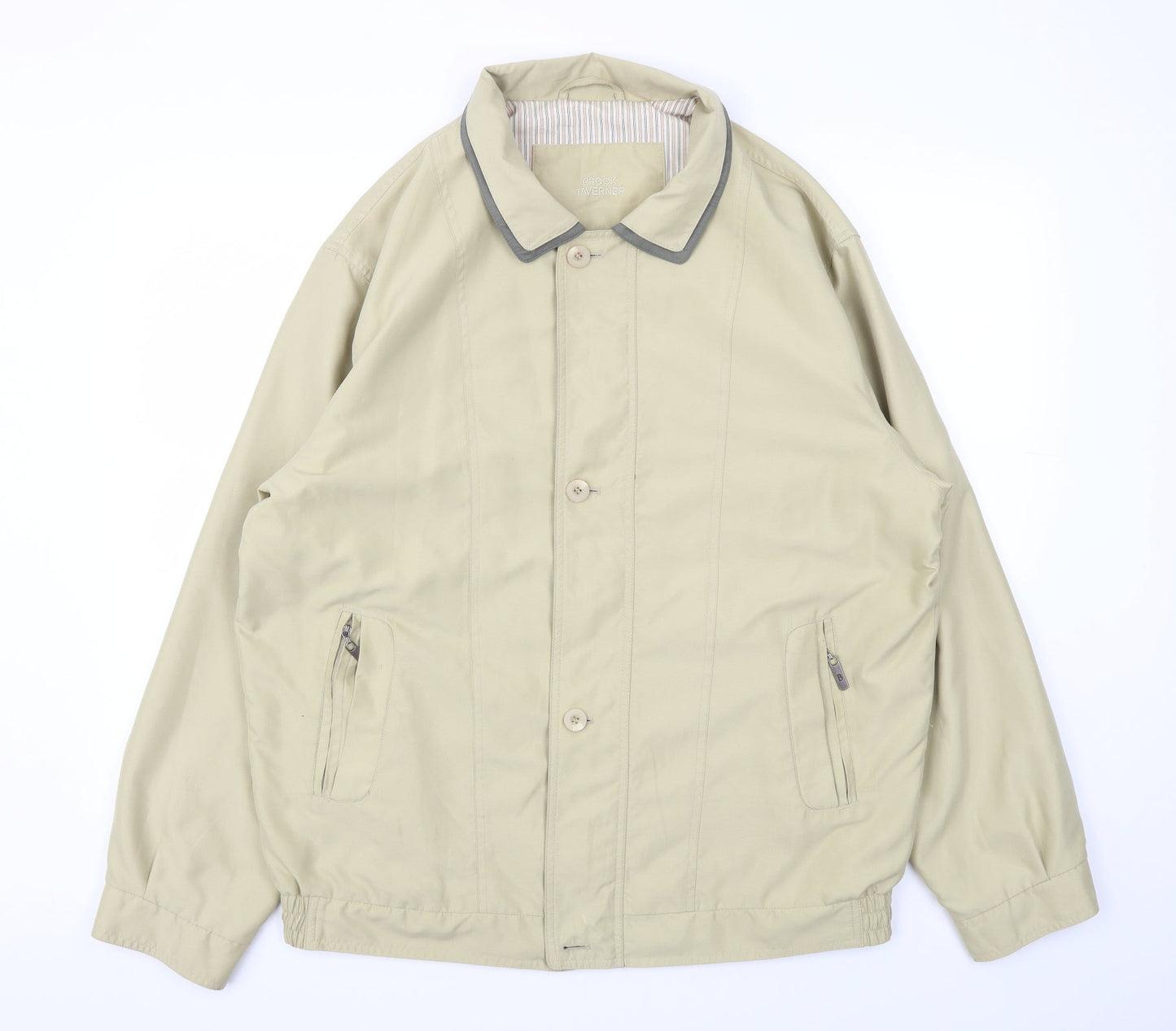 Mens UK Size S Brook Taverner Beige Jacket