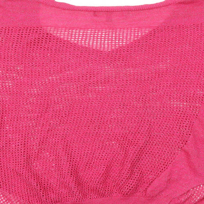 Womens UK Size 10 NEXT Pink Basic T-Shirt
