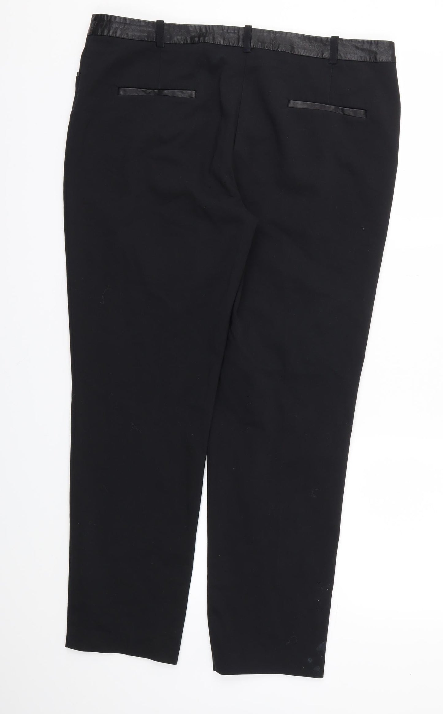LIMETED  Womens Black   Trousers  Size 14 L27 in