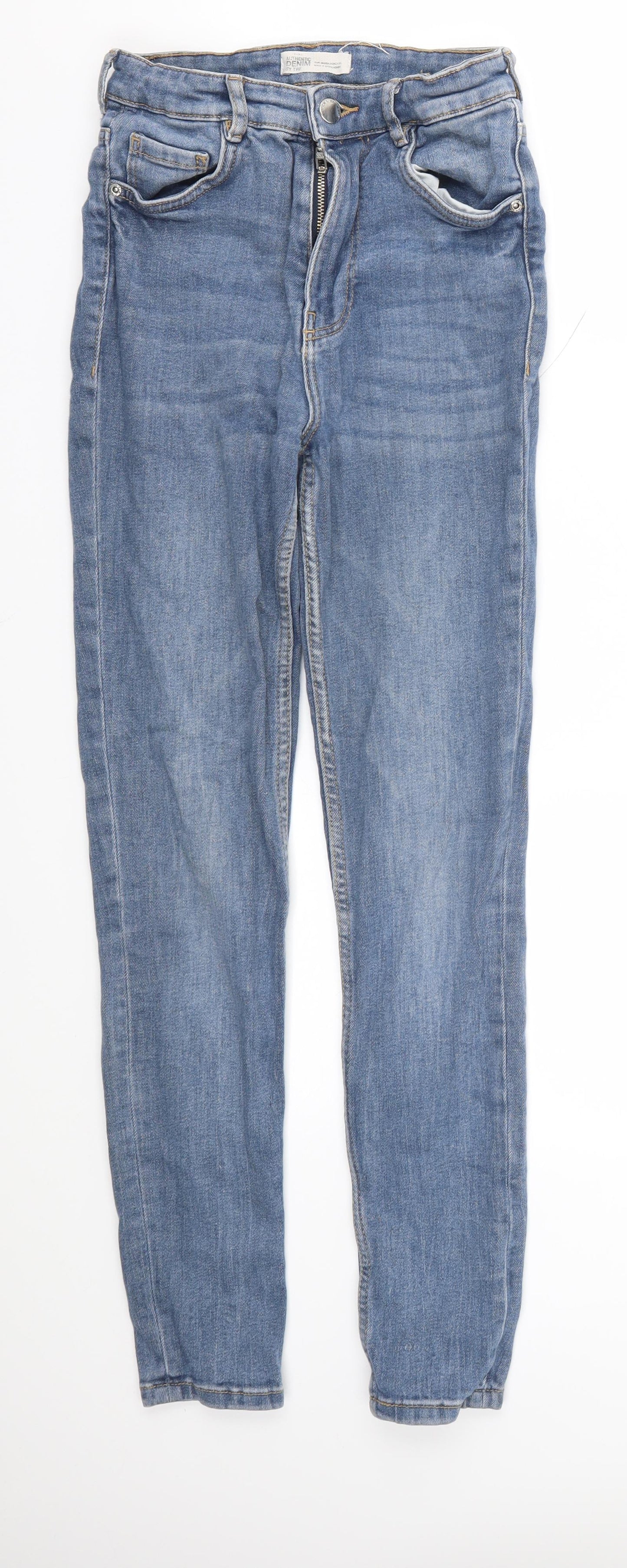 Womens UK Size 26 in DENIM Regular Fit Skinny Blue Jeans