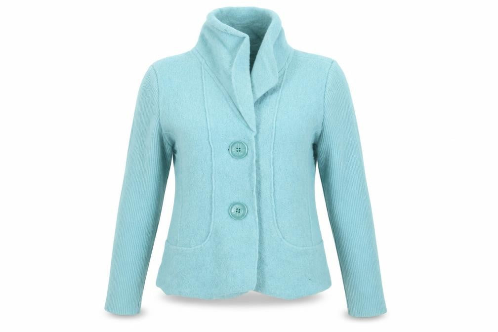 Womens UK Size 10 Bianca Blue Jacket