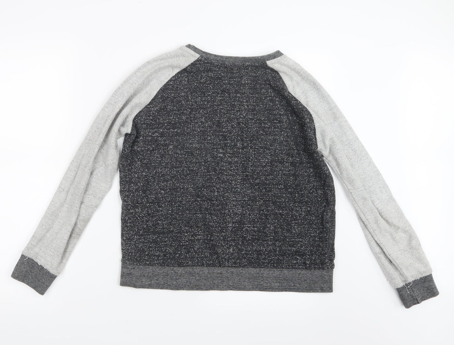 Mango Womens Grey  Knit Pullover Jumper Size S