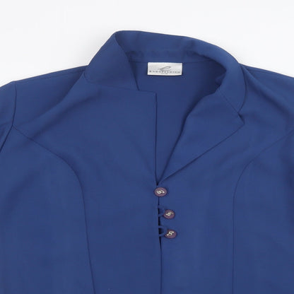 Eurofashion Womens Blue   Jacket  Size 14