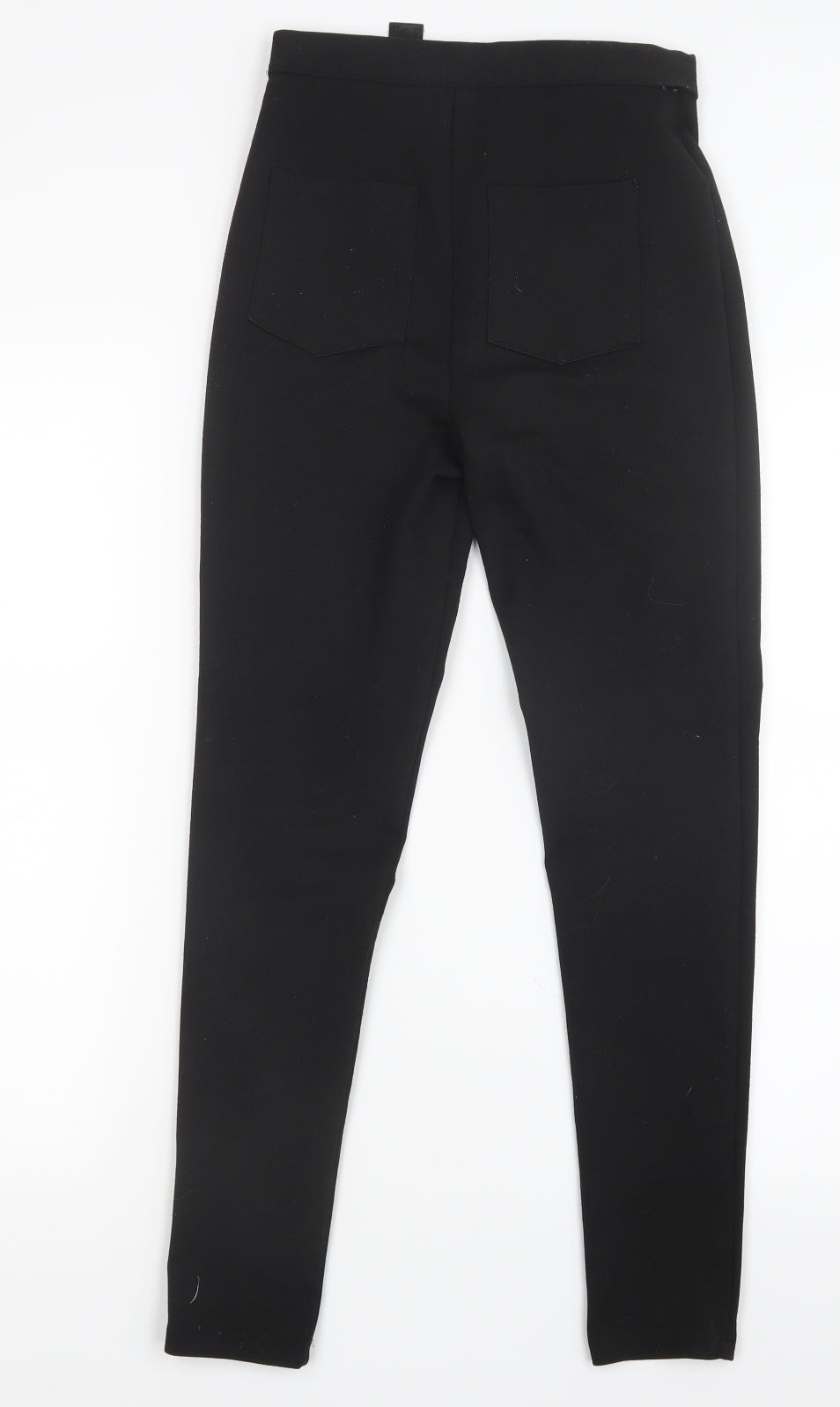 Womens UK Size 6 ASOS Regular Fit  Black Trousers