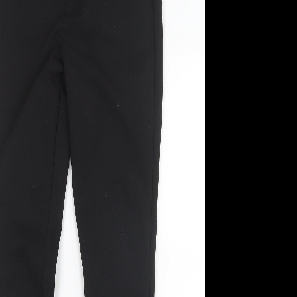 Womens UK Size 6 ASOS Regular Fit  Black Trousers