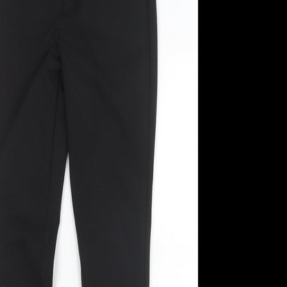 Womens UK Size 6 ASOS Regular Fit  Black Trousers