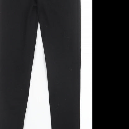 Womens UK Size 6 ASOS Regular Fit  Black Trousers