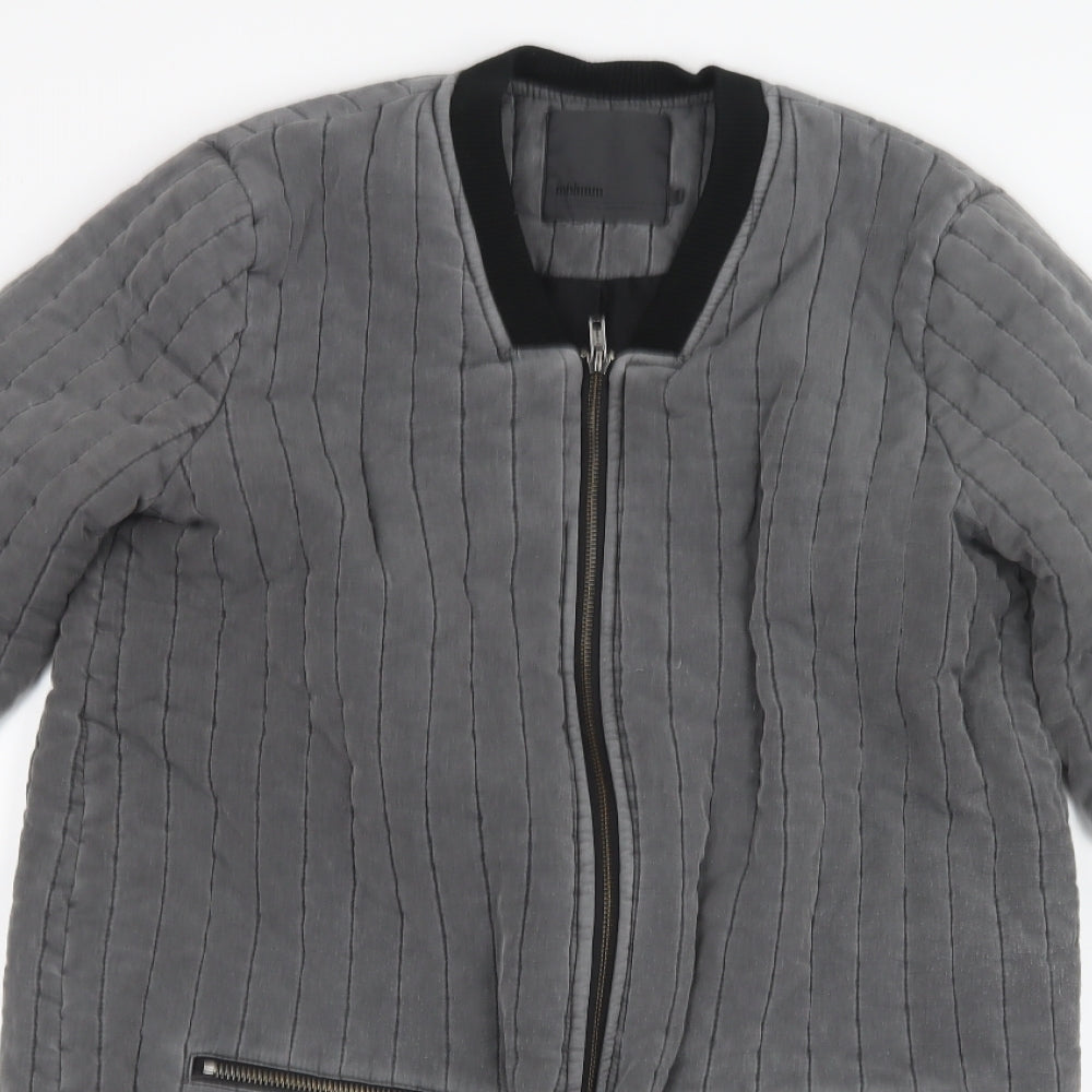 Minimum Womens Grey   Jacket  Size 8