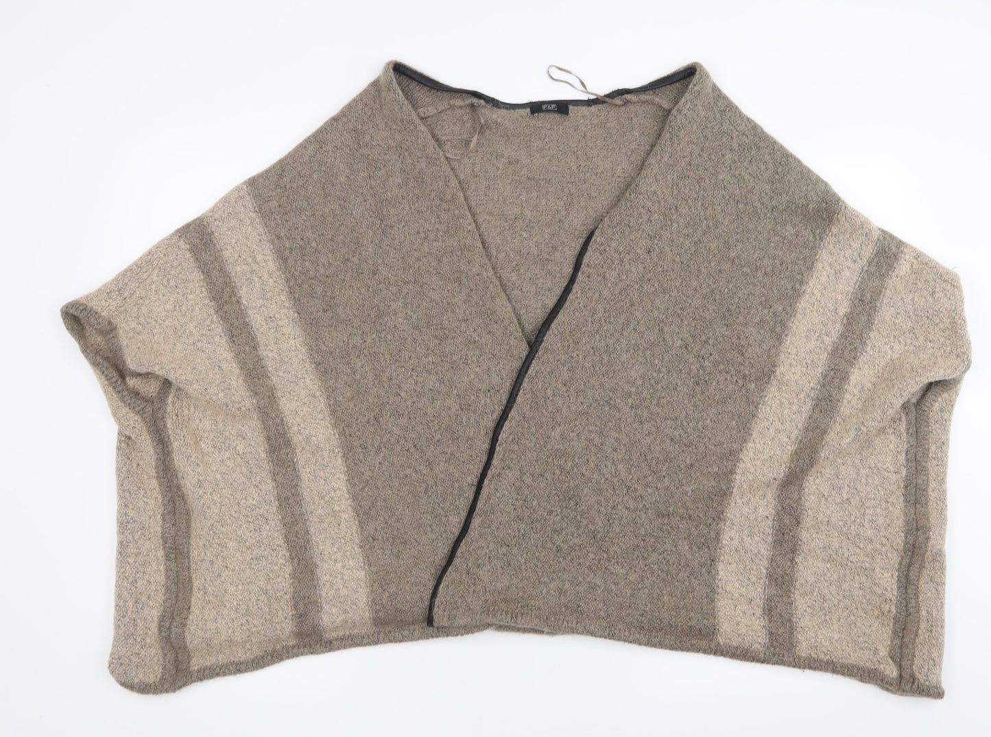 F&F Womens Beige  Knit Cardigan Jumper Size S