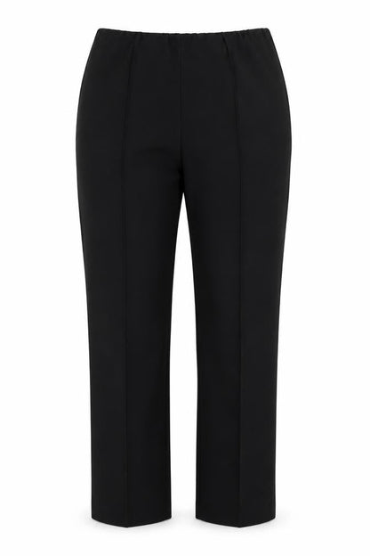 Womens UK Size 12 Preworn Regular Fit  Black Trousers