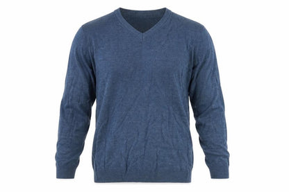 Mens UK Size S River Island Blue Pullover Jumper