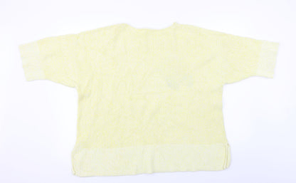 Gap  Womens Yellow   Pullover Jumper Size M