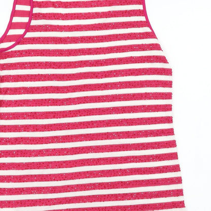 Womens UK Size 10 NEXT Pink Basic T-Shirt