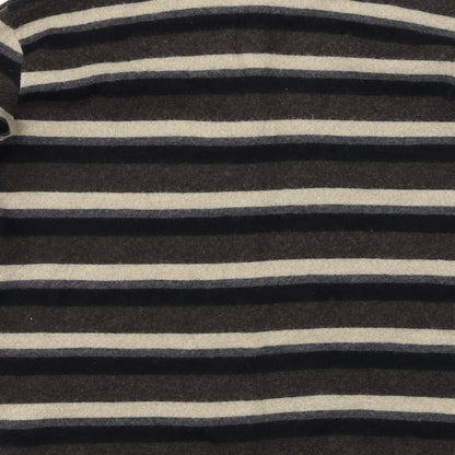 Linea Womens Brown Striped  Pullover Jumper Size 8