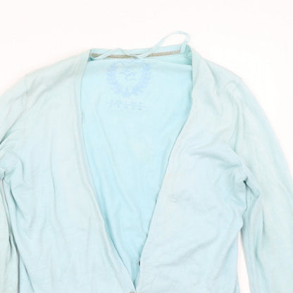 EC Womens Blue   Cardigan Jumper Size S