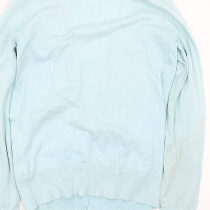 EC Womens Blue   Cardigan Jumper Size S