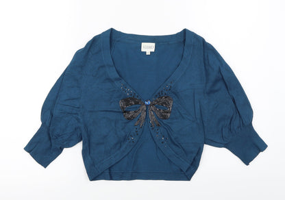 Kaliko Womens Blue   Cardigan Jumper Size 10