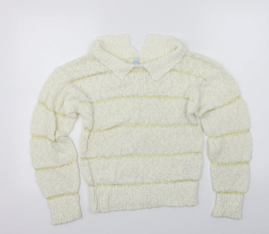 Wallis  Womens Ivory   Pullover Jumper Size S