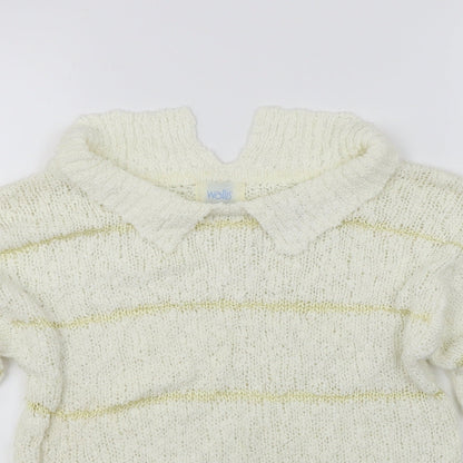 Wallis  Womens Ivory   Pullover Jumper Size S