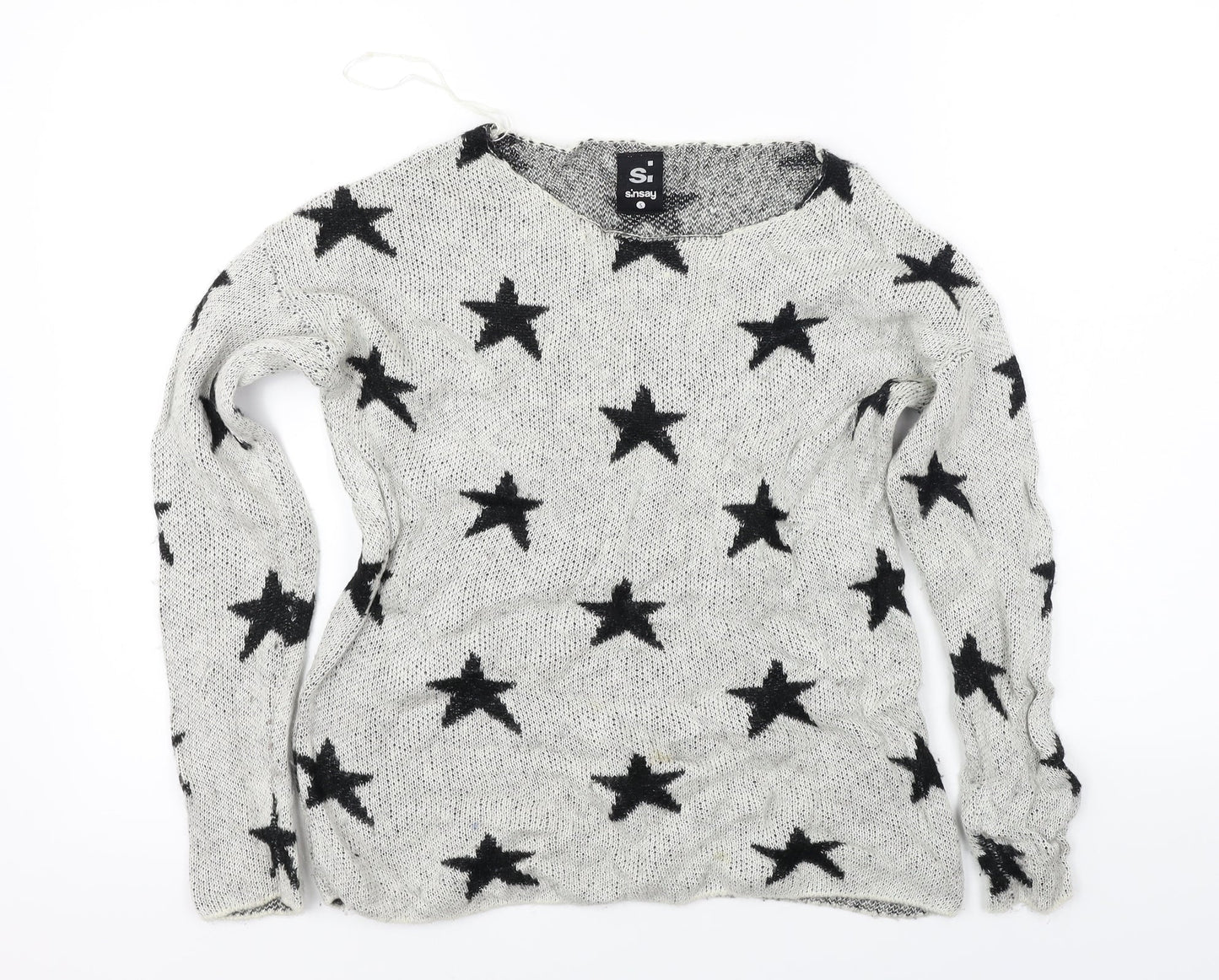 s nsay  Womens Grey   Pullover Jumper Size S