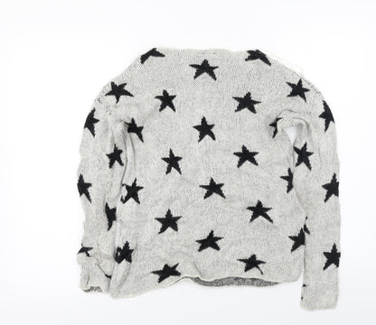 s nsay  Womens Grey   Pullover Jumper Size S