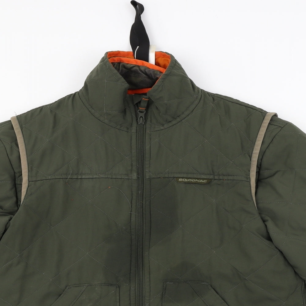 Mens UK Size  Solognac Green Jacket
