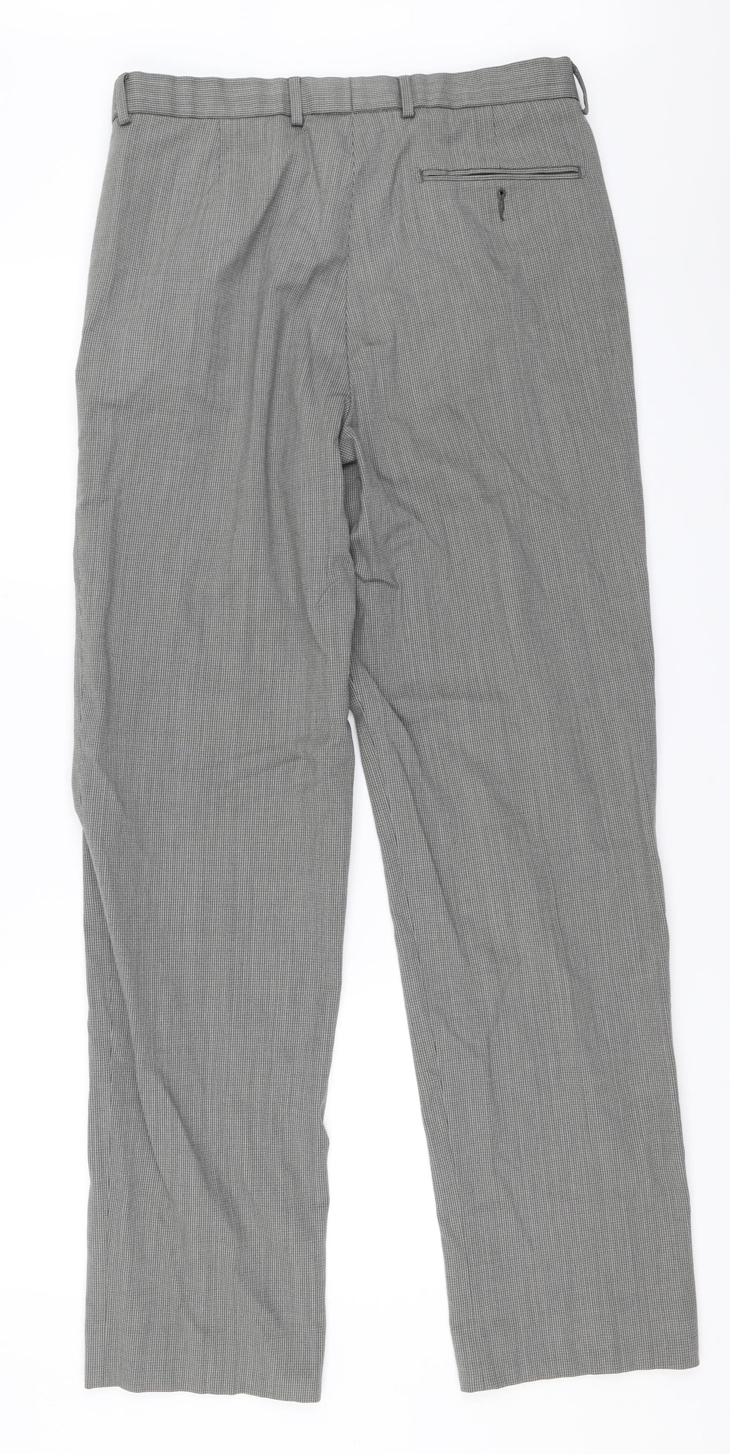 Marks and Spencer Mens Grey   Trousers  Size 32 in L33 in