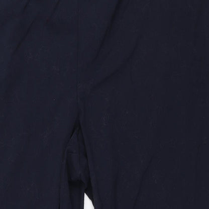 Womens UK Size 20 Marks and Spencer Regular Fit  Blue Trousers