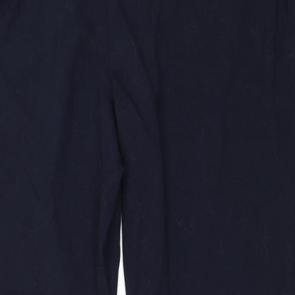 Womens UK Size 20 Marks and Spencer Regular Fit  Blue Trousers