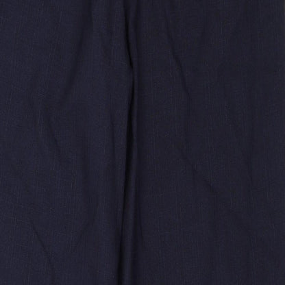 Marks and Spencer Womens Blue   Trousers  Size 10 L27 in