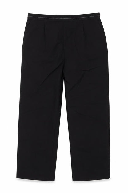Bonmarché Womens Black Cropped Trousers Size 10 L23 in