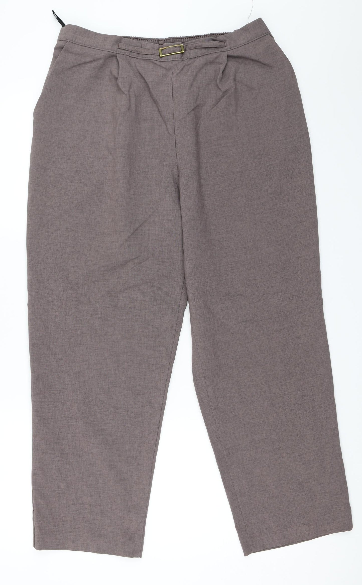 Womens UK Size 16 BHS Regular Fit  Purple Trousers