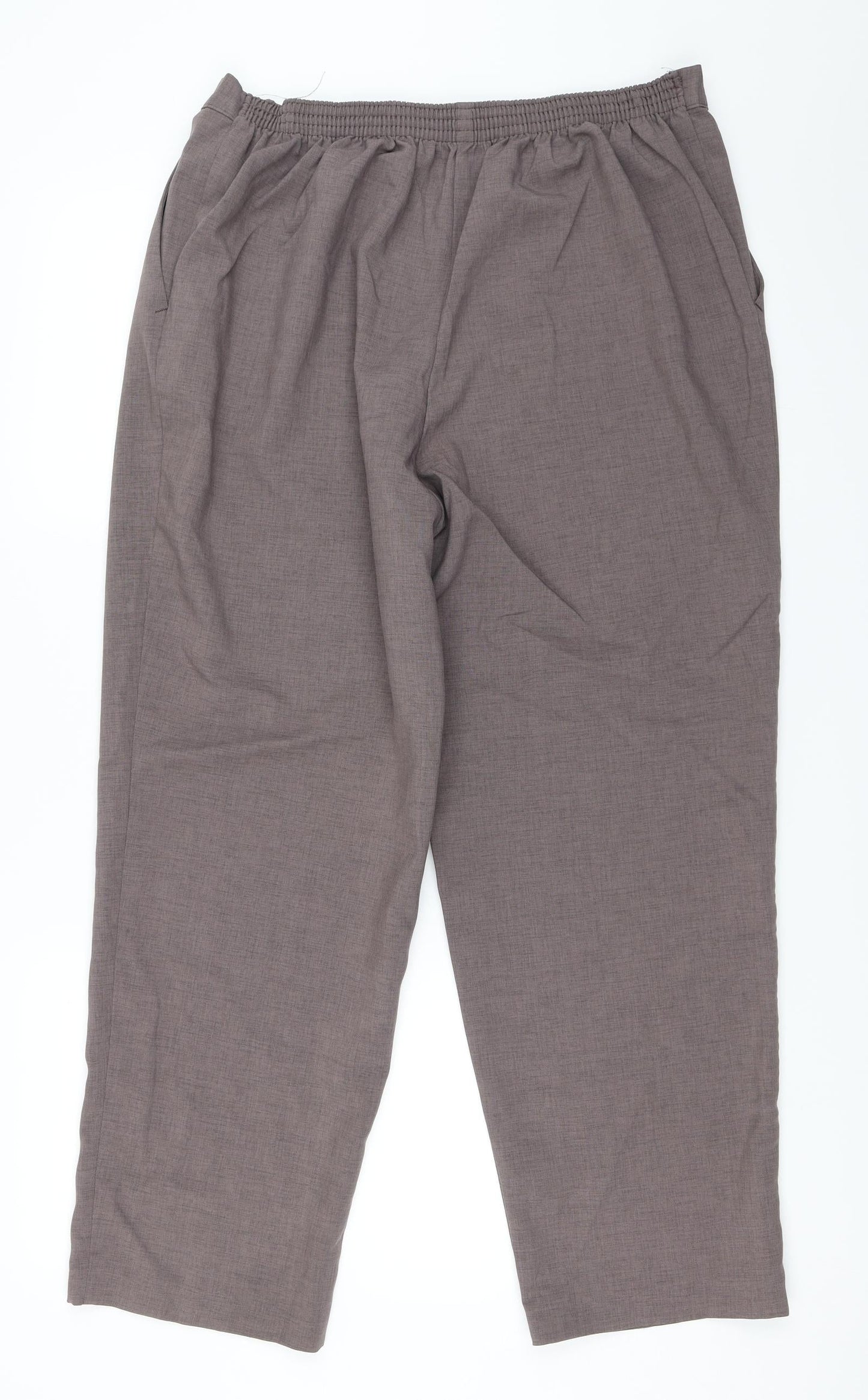 Womens UK Size 16 BHS Regular Fit  Purple Trousers