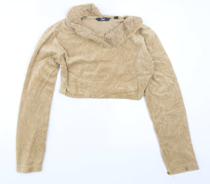 TCM Womens Beige   Pullover Jumper Size 16