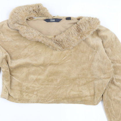 TCM Womens Beige   Pullover Jumper Size 16
