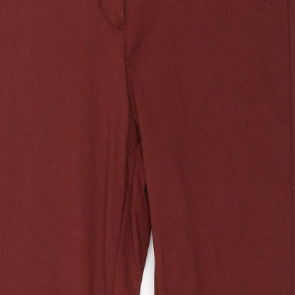 George Womens Red   Capri Trousers Size 10 L26.5 in