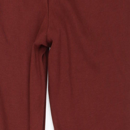 George Womens Red   Capri Trousers Size 10 L26.5 in